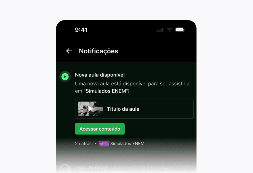 Mantenha seus alunos ativos